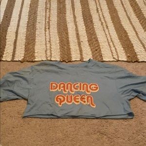 Dancing Queen cropped tee
